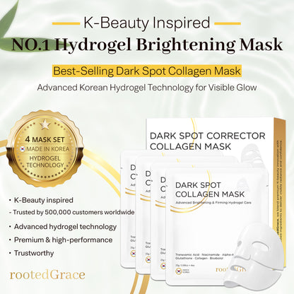 Dark Spot Corrector Collagen Mask – Advanced Brightening & Firming Hydrogel Care