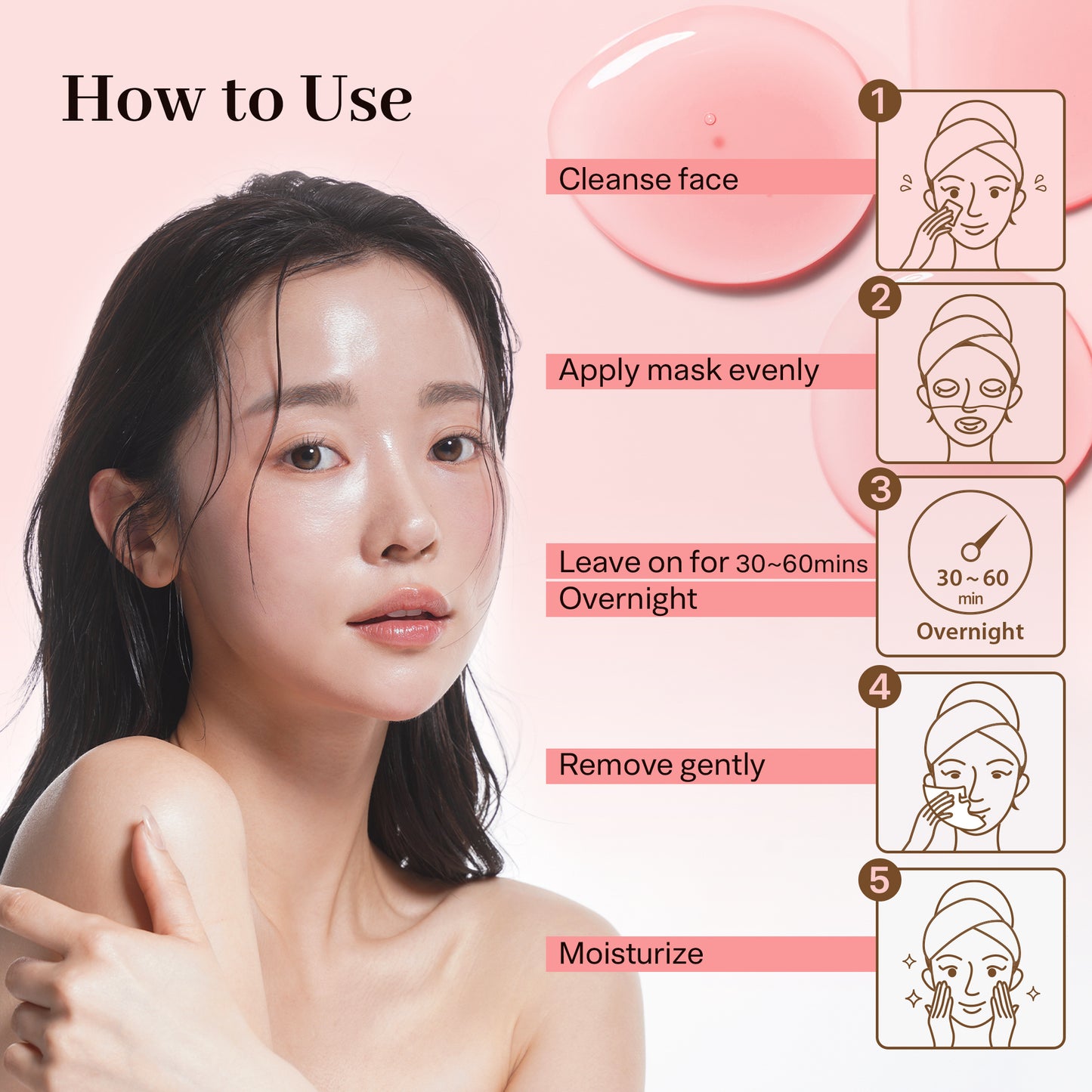 Dark Spot Corrector Collagen Mask – Advanced Brightening & Firming Hydrogel Care