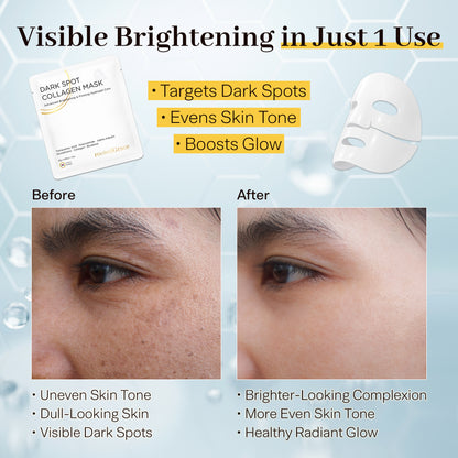 Dark Spot Corrector Collagen Mask – Advanced Brightening & Firming Hydrogel Care
