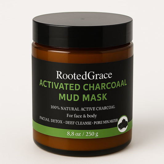 RootedGrace Activated Charcoal Mud Mask